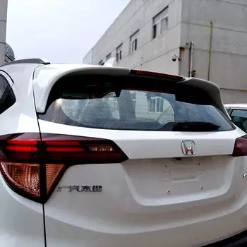 Внешний Неокрашенный спойлер для заднего багажника из АБС-пластика для Honda HRV HR-V Vezel 2014 2015 2016, автомобильные аксессуары