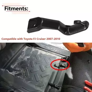 Внешний передний напольный коврик с крючком для Toyota FJ Cruiser 2007, 2008, 2009, 2010, 58521-35061, автомобильные аксессуары