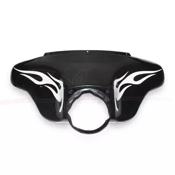 Внешняя наклейка с изображением огня для мотоцикла, виниловые наклейки для Harley Touring Street, скользящий, ультраклассические модели Trike