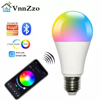 VnnZzo RGB Bluetooth Светодиодная лампа 15 Вт
