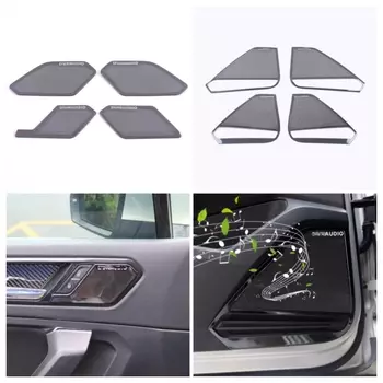 Внутренние аксессуары для Volkswagen Tiguan MK2 2017-2022, дверная колонка, звуковой громкоговоритель, декоративная крышка, отделка, Стайлинг автомобиля