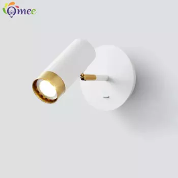 Настенный светильник OMEE белый/черный 220В