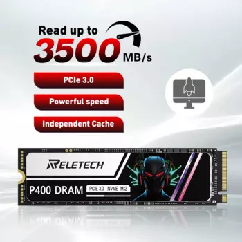 Внутренний жесткий диск Reletech P400 DRAM m2 ssd nvme PCIe3.0 4 256 ГБ 1 ТБ