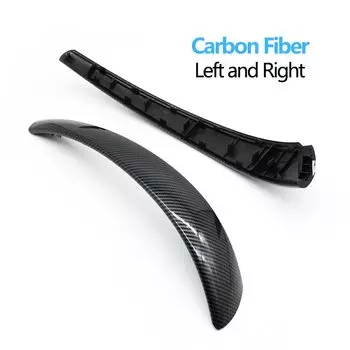 Внутренняя дверь автомобиля, левая и правая ручка, накладка для BMW 1 серии E81 E82 E87 E88 2006 2007 2008 2009 2010 2011 2012