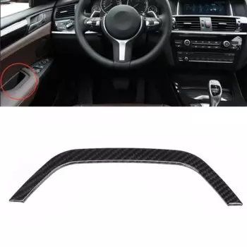 Внутренняя дверь ящика для хранения из АБС-углеволокна обшивка для BMW X3 F25 X4 F26 2011 2012 2013 2014 2015 2016