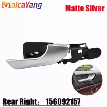 Внутренняя дверная ручка автомобиля, хромированная передняя задняя левая правая для Alfa Romeo Giulietta 2010-2019 156092167 156092165