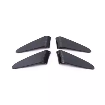 Внутренняя дверная ручка из углеродного волокна, отделка для changan unit 2020 2021 2022 2023 2024 uni-t, аксессуары для интерьера автомобиля