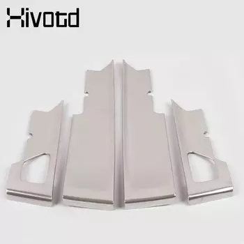 Внутренняя накладка на дверь автомобиля, украшение, полоса из нержавеющей стали, модификация для Azkarra Geely Atlas Pro Belgee X70 2023, аксессуары