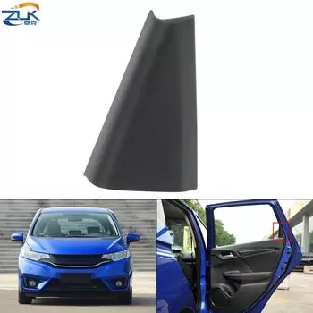 Внутренняя отделочная панель для задней двери ZUK для HONDA FIT JAZZ 2015 2016 2017 2018 2019 2020 GK5 черного цвета