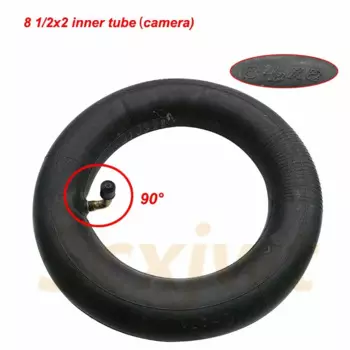 Внутренняя труба 8,5x2, 200x50, внутренняя труба с изогнутым клапаном 45, 90 градусов для детской коляски, коляски, самоката, камера 5 "6" 7 "8,5"