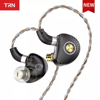 Внутриканальные наушники TRN TA3 Hi-Fi 1BA + 2DD, наушники Knowles, гибридные бериллиевые динамические наушники HIFIMetal для бега