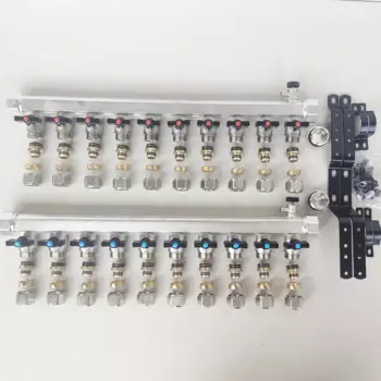 Водонагревательный комплект для пола, насос 1 дюйм, 2-8 портов