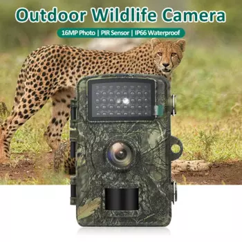 Водонепроницаемая камера для наблюдения за дикой природой и охотой, 32 МП, 4K HD, Bluetooth