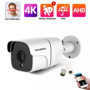 Водонепроницаемая камера видеонаблюдения, 8 Мп, AHD, DVR, BNC, 4K, XMEYE, 5 Мп