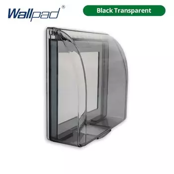 Wallpad Водонепроницаемая коробка для выключателя и розетки 86*86 мм