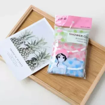 Водонепроницаемая шапочка для душа MOONBIFFY