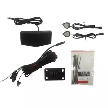 Водонепроницаемая система 24 ГГц с миллиметровым датчиком волны, Система помощи при изменении полосы движения, система контроля слепых зон BSD, IP67 Обнаружение слепых зон на мотоцикле