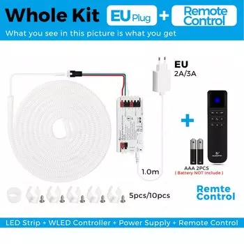 Водонепроницаемая светодиодная лента WLED Smart Wifi 360