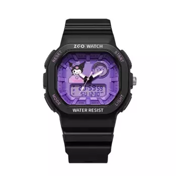 Водонепроницаемые электронные часы Sanrio ZGO Kuromi nakacco Cinnamoroll