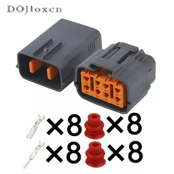 Водонепроницаемые автомобильные разъемы Dojioxcn 8-контактные