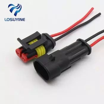 Водонепроницаемые автомобильные разъемы LOSUYINE 2P