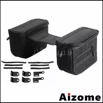Водонепроницаемые боковые седельные сумки для мотоцикла, уличные седельные сумки для хранения инструментов, седельные сумки для Harley Softail Dyna Sportster 1200 883