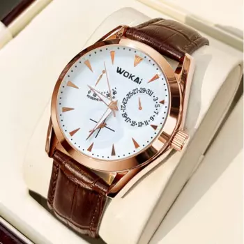 Водонепроницаемые кварцевые наручные часы с ремешком, в стиле ретро