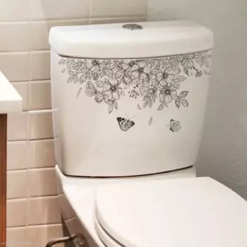 Водонепроницаемые наклейки MOONBIFFY для ванной комнаты