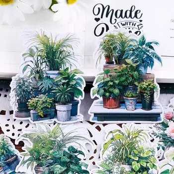 Водонепроницаемые наклейки растения BLINGIRD