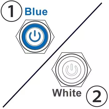 Водонепроницаемые переключатели LED DIANQI 16/19/22 мм