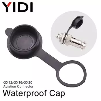 Водонепроницаемые пылевлагозащитные крышки для разъемов GX12 GX16 GX20 YIDI