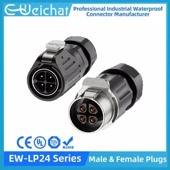 Водонепроницаемый разъем E-WeiChat EW-LP24 M24