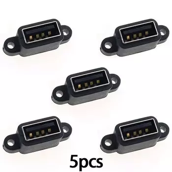 Водонепроницаемые разъемы USB 2.0 JCD 5 шт