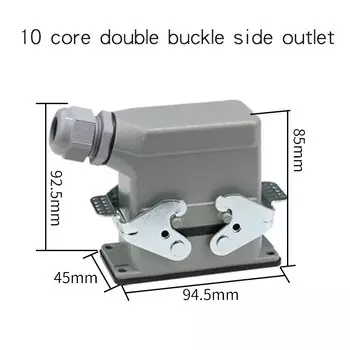 Водонепроницаемые разъемы WZAZDQ HDC-HE 6/10/16/24/32/48 сердечника