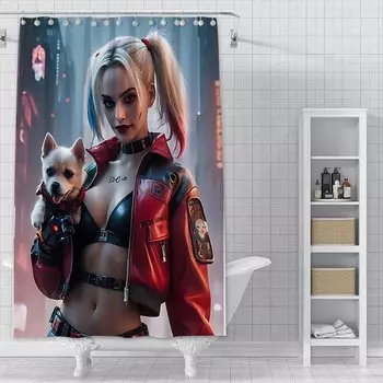 Водонепроницаемые шторы для душа Potdemiel