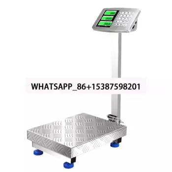 Водонепроницаемые складные настольные весы из нержавеющей стали, коммерческие электронные весы 150 кг, коммерческие весы 100 кг