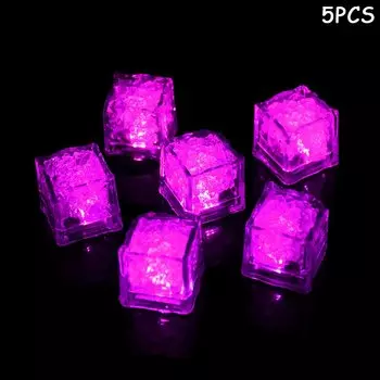 Водонепроницаемые светодиодные кубики льда ZQNYCY