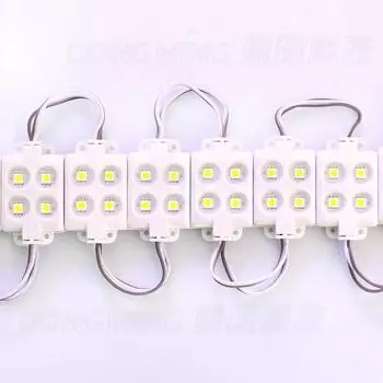 Водонепроницаемые светодиодные модули Aixy SMD 5050 12В 4 LED холодного белого цвета