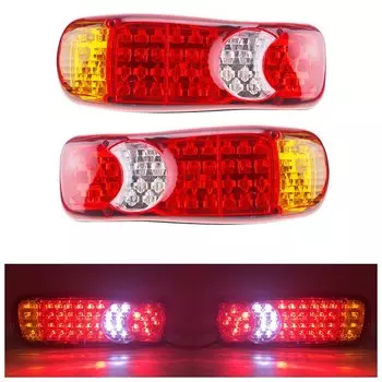Водонепроницаемые задние фонари для прицепа, грузовика, 2 шт.