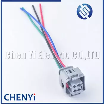 Водонепроницаемый 4-контактный разъем Yuyi 9654814480 26951960-3 для Peugeot 206 207 Citroen C2 C4 1,4 8в