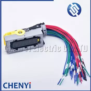 Водонепроницаемый автомобильный провод 62 Pin 30 см yuyi 1-1418883-1 2-1418883-1