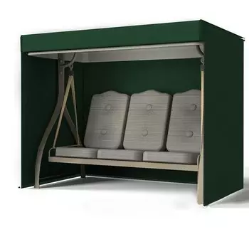 Водонепроницаемый чехол для 3-местных качелей, полиэстер/хлопок