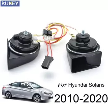 Водонепроницаемый двухтоновый громкий гудок для Hyundai Solaris 2010 2011 2012 2013 2014 2016 2017 2018 2019 12 В