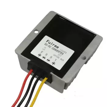 Водонепроницаемый флэш-усилитель 12 В до 24 В 12 а 12 В литр 24 В 288 Вт Преобразователь мощности 24 в 10 А