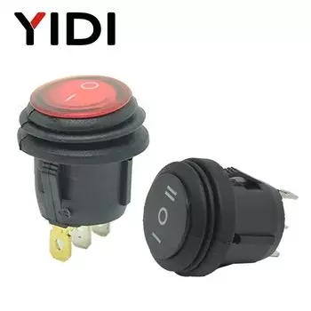 Водонепроницаемый круглый кулисный переключатель YIDI