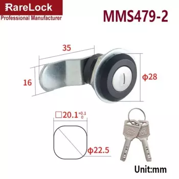 Водонепроницаемый кулачковый замок Rarelock MMS479