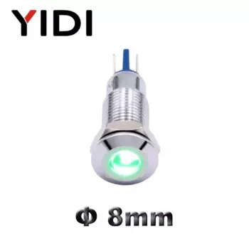 Водонепроницаемый металлический индикатор YIDI 8 мм