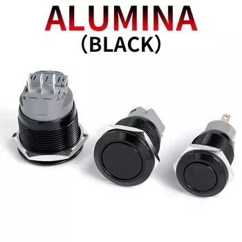 Водонепроницаемый металлический кнопочный переключатель HUSA 1NO1NC