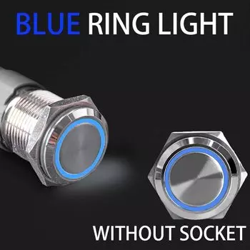 Водонепроницаемый металлический кнопочный переключатель HUSA