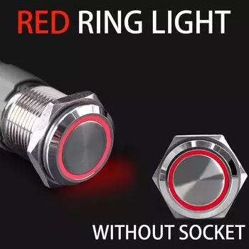 Водонепроницаемый металлический кнопочный переключатель HUSA